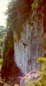 Abseilen im berner Jura